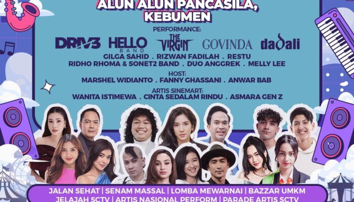 Karnaval SCTV Kebumen Jadi Penutup Meriah Rangkaian Karnaval SCTV 2025