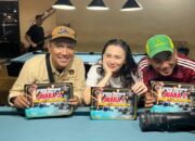 Turnamen Biliar Artis vs Wartawan Meriahkan Akhir Tahun, Hira Nathalie Raih Piala Bergilir BKN