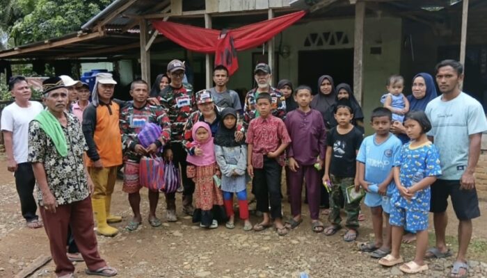 Rani VE Turun Langsung Ke Lokasi Banjir Bandang Agam, Bawa Misi Kemanusiaan Laskar Merah Putih