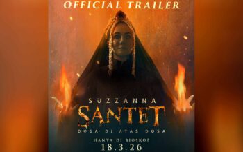 Trailer Resmi SUZZANNA: Santet Dosa di Atas Dosa Rilis, Luna Maya Bangkit dengan Kekuatan Gelap di Lebaran 2026
