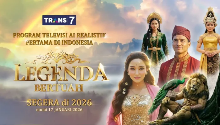TRANS7 Cetak Sejarah Lewat “Legenda Bertuah”, Program TV Pertama di Indonesia Yang Diproduksi Penuh Dengan AI