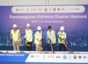 Groundbreaking Stasiun Harmoni Dimulai, Pramono Anung: Jakarta Siapkan Simpul Transportasi Super Sibuk