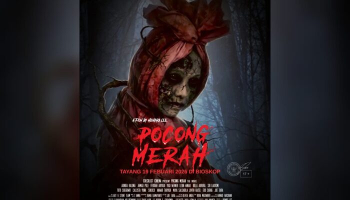 Teror legenda santet bangkit! Pocong Merah siap hantui bioskop mulai 19 Februari 2026