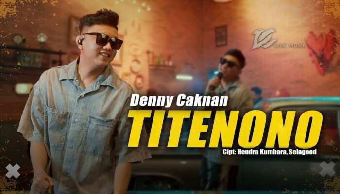 Denny Caknan Rilis “Titenono”, Pop Jawa Modern yang Siap Menggema di Awal 2026