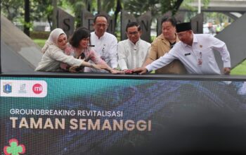 Groundbreaking Taman Semanggi Dimulai, Pramono Anung Janji RTH Ikonik Tanpa Bebani APBD