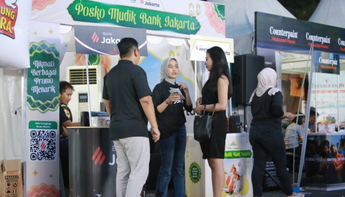 Bank Jakarta Hadirkan Posko Mudik diRestArea KM 429 Semarang