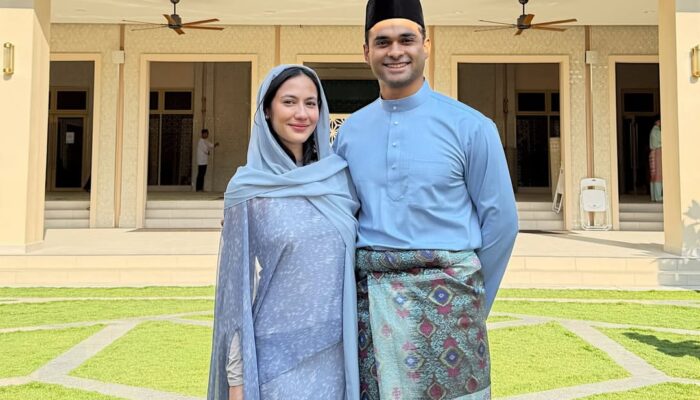 Lebaran Pertama Sebagai Istri, Pevita Pearce Rayakan Idulfitri di Malaysia Bareng Keluarga Suami