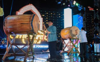 Meriah! 1.000 Bedug Gema di Bundaran HI, Gubernur Pramono Gaungkan Semangat Kebersamaan Sambut Idulfitri