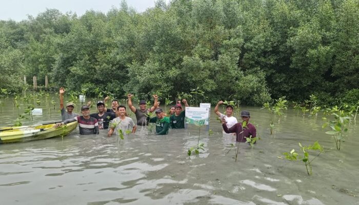 Peringati Hari Bumi, WINGS Peduli & Pemkot Surabaya Tanam 1.000 Pohon di Pesisir Romokalisari
