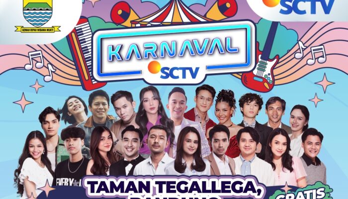 Bandung Diguncang “Karnaval SCTV 2026”! Deretan Bintang Top & Aktivitas Gratis Siap Bikin Akhir Pekan Tak Terlupakan