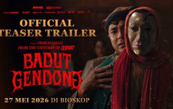 Badut Gendong’ Resmi Masuk Universe Qodrat, Teror Wajah Terkuliti Siap Hantui Bioskop