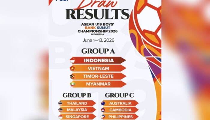 Hasil Drawing Piala AFF U-19 2026: Timnas Indonesia Jumpa Vietnam, Grup Neraka Sudah Menanti?