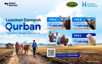 Sebar Qurban 2026: Kolaborasi Human Initiative dan PJBW Bikin Ibadah Lebih Bermakna hingga Pelosok Negeri