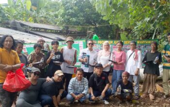 Pasangan Artis Chandra Wahyu dan Sylvia Nabila Turun ke Jalan, Aksi Sosial PJBW Pekan ke-76 Banjir Apresiasi Warga