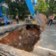 Jalan Raya Lenteng Agung Amblas, Dinas SDA DKI Bergerak Cepat! Perbaikan Darurat Dimulai Malam Ini