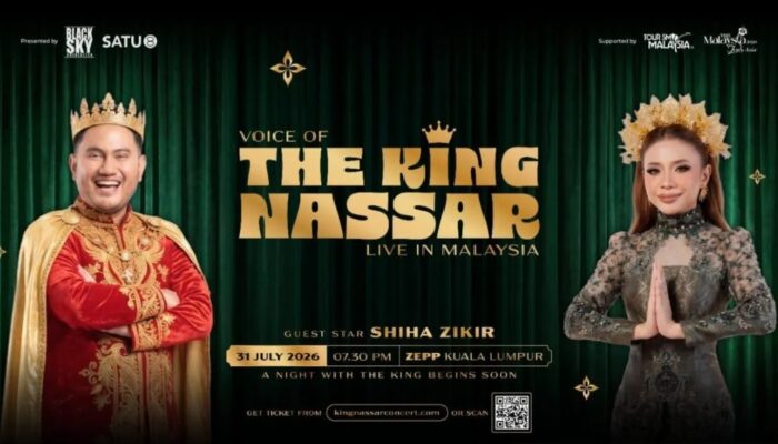 Nassar Guncang Kuala Lumpur! Konser “Voice of the ‘KING’” Siap Jadi Panggung Dangdut Spektakuler Lintas Negara