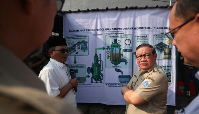Pramono Anung Temukan Solusi Sampah Jakarta: Teknologi Hidrotermal Ubah Sampah Pasar Jadi Pupuk Hanya dalam 2 Jam