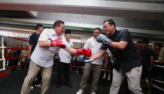 Arena Ring Tinju Pasar Rebo Diresmikan, Pramono Anung Ungkap Tawuran Turun Drastis