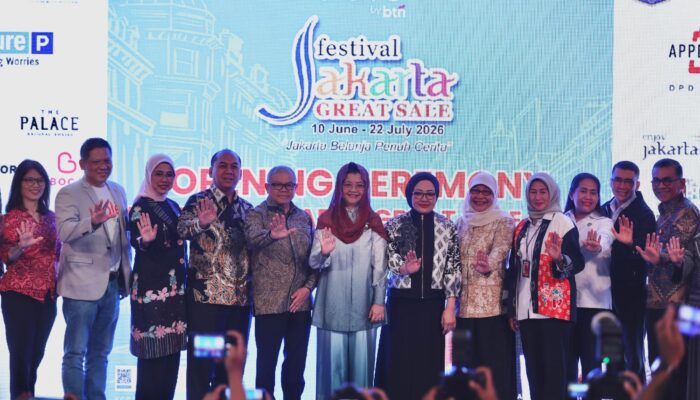 Festival Jakarta Great Sale 2026 Resmi Dibuka, Targetkan Transaksi Rp16 Triliun dan Libatkan 104 Mal di Ibu Kota