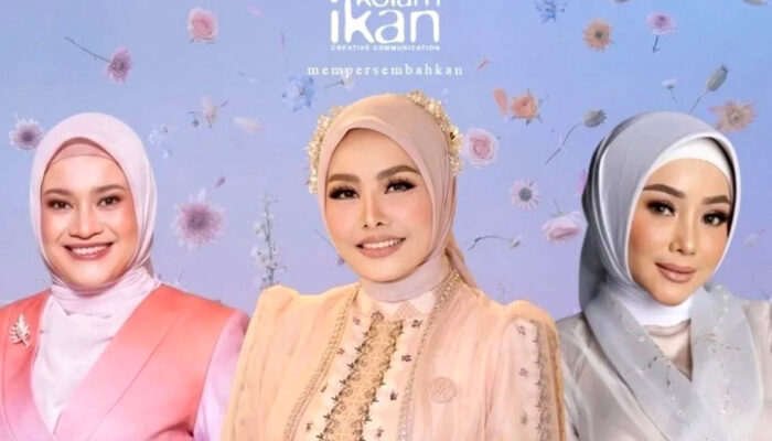 Tiga Kembang Reuni, Ikke, Cici, dan Kristina Gelar Konser