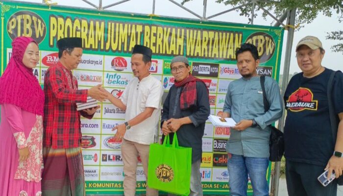 Jumat Berkah Wartawan Santuni 20 Anak Yatim di Serang