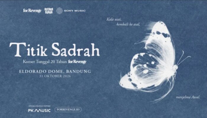 for Revenge Gelar Konser Titik Sadrah, Rayakan 20 Tahun Berkarya