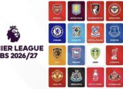 Arsenal vs Coventry Jadi Pembuka Liga Inggris 2026/2027