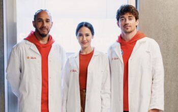 Pevita Pearce Bertemu Lewis Hamilton dan Charles Leclerc di Monza, Mimpi Jadi Nyata