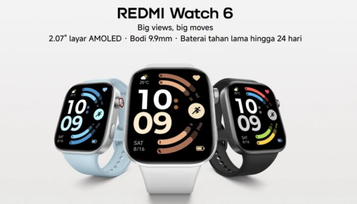 Redmi Watch 6 Active dan Lite Resmi, Harga Mulai Rp1 Jutaan