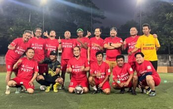 Warrent FC Tampil Ganas, LA32 FC Tak Berdaya Dihajar 6-2