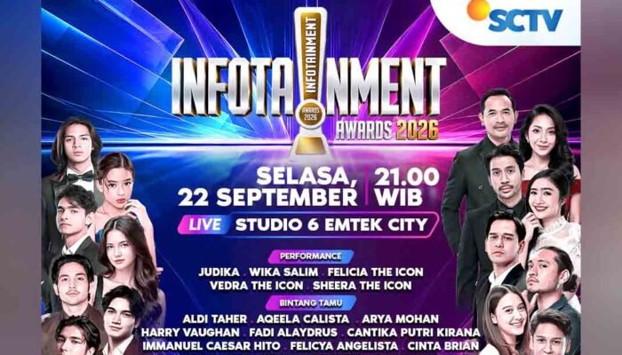 Infotainment Awards 2026 Kembali, 10 Kategori Bikin Penasaran