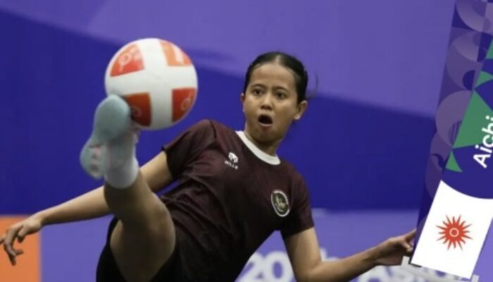 Sumaya Raih Perak, Ukir Sejarah Teqball Indonesia di Asian Games 2026