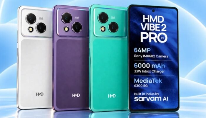 HMD Vibe 2 Pro 5G Resmi Meluncur, Bawa Baterai 6.000 mAh dan Kamera Sony 64 MP