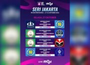 Liga Voli Mahasiswa 2026 Seri Jakarta Live di MOJI, Ini Jadwalnya