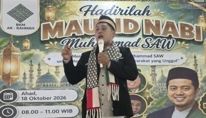 Masjid Ar-Rahmah Gelar Peringatan Maulid Nabi 1448 H, Perkuat Keteladanan Rasulullah dan Kepedulian Sosial