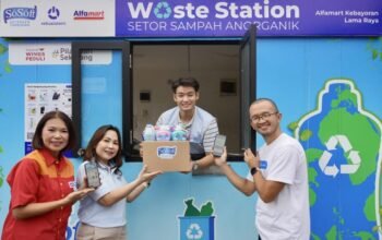 SoSoft dan Rekosistem Tambah Waste Station Baru di Jakarta, Targetkan Daur Ulang 30 Ton Sampah