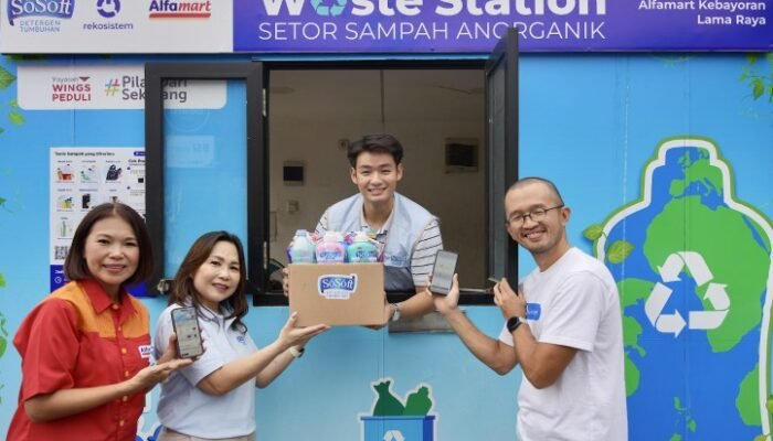 SoSoft dan Rekosistem Tambah Waste Station Baru di Jakarta, Targetkan Daur Ulang 30 Ton Sampah